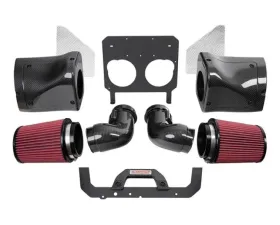 Corsa Performance Dual Path Carbon Fiber Air Intake System w/ DryTech Filtration Chevrolet Corvette C8 Z06 2023-2025