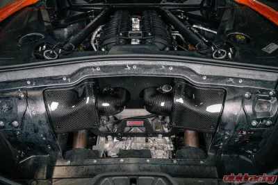 Corsa Performance Dual Path Carbon Fiber Air Intake System w/ DryTech Filtration Chevrolet Corvette C8 Z06 2023-2025 - 44012D