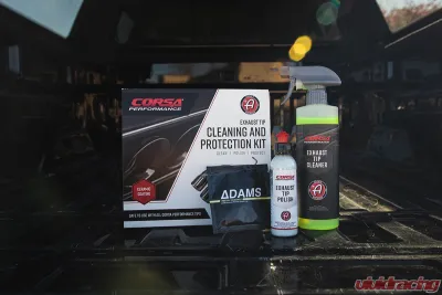 Corsa Performance 3:1 Clean Polish and Protect Exhaust Tip Cleaning Kit Corsa - 14090