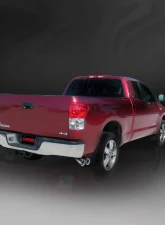 Corsa Performance 3.0" Cat-Back Sport Single Side Exit Exhaust 4.0" Polished Tips 11-Present Toyota Tundra Double Cab/Crew Max 5.7L V8 145.7" WB Stainless Steel                                     - 14916 - Image 2
