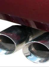 Corsa Performance 3.0" Cat-Back Sport Single Side Exit Exhaust 4.0" Polished Tips 11-Present Toyota Tundra Double Cab/Crew Max 5.7L V8 145.7" WB Stainless Steel                                     - 14916 - Image 3