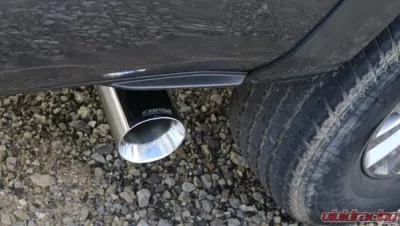 Corsa Performance Tacoma 3.0" Cat-Back Single Side Exit w/Single 4.0" Black Straight Cut Tip Sport Sound 16-18 Tacoma 3.5 Liter - 14918BLK