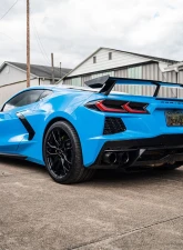 Corsa Performance C8 Corvette 4.5" Carbon Fiber Black PVD Exhaust Tip Kit (4Black Tips) 20-25 Chevrolet Corvette C8                                     - 21109CFBLK - Image 5