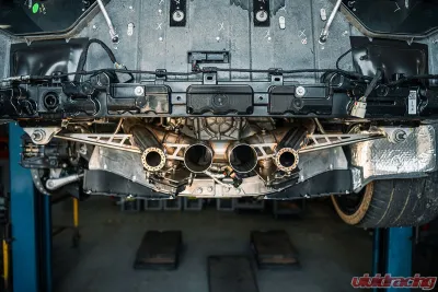 Corsa Performance 3.0" Track Series Muffler Delete Cat-Back Exhaust System 23-25 Chevrolet Corvette C8 Z06 - 21113