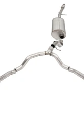 Corsa Performance 3.0" to 2.75" Dual Rear Exit Cat-Back Exhaust System w/Twin 4.0" Black Tips 21-25 Chevrolet Suburban/2021-2025 GMC Yukon XL 134.1" Wheel Base                                     - 21128BLK - Image 3