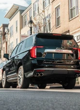 Corsa Performance 3.0" to 2.75" Dual Rear Exit Cat-Back Exhaust System w/Twin 4.0" Black Tips 21-25 Chevrolet Suburban/2021-2025 GMC Yukon XL 134.1" Wheel Base                                     - 21128BLK - Image 2