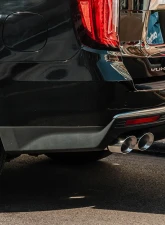 Corsa Performance 3.0" to 2.75" Dual Rear Exit Cat-Back Exhaust System w/Twin 4.0" Black Tips 21-25 Chevrolet Suburban/2021-2025 GMC Yukon XL 134.1" Wheel Base                                     - 21128BLK - Image 3