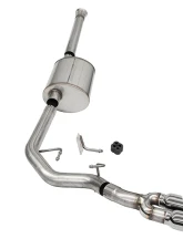 Corsa Performance 3.0" Front of Tire Exit Cat-Back Exhaust System w/Twin 3.5" Pro Series Tips Sport Sound Level: 21-25 Ford F-150                                     - 21159 - Image 4
