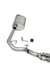 Corsa Performance 3.0" Front of Tire Exit Cat-Back Exhaust System w/Twin 3.5" Pro Series Tips 21-25 Ford F-150 EcoBoost 141" Wheel Base                                     - 21162 - Image 4