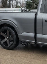 Corsa Performance 3.0" Front of Tire Exit Cat-Back Exhaust System w/Twin 3.5" Pro Series Black Tips Sport Sound Level: 21-25 Ford F-150 EcoBoost 141" Wheel Base                                     - 21162BLK - Image 4