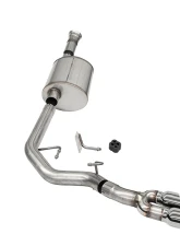 Corsa Performance 3.0" Front of Tire Exit Cat-Back Exhaust System w/Twin 3.5" Pro Series Tips 21-25 Ford F-150 EcoBoost 145" Wheel Base                                     - 21165 - Image 4