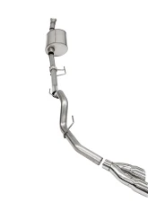 Corsa Performance 3.0" Single Side Exit Cat-Back Exhaust System w/Twin 4.0" Pro Series Tips 21-25 Ford F-150 EcoBoost 145" Wheel Base                                     - 21166 - Image 4