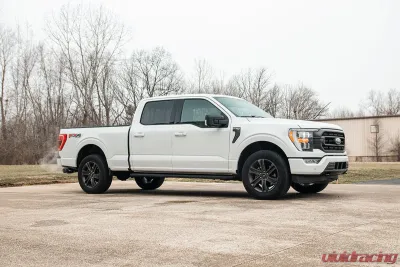 Corsa Performance 3.0" Single Side Exit Cat-Back Exhaust System w/Twin 4.0" Pro Series Tips 21-25 Ford F-150 EcoBoost 145" Wheel Base - 21166