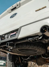 Corsa Performance 3.0" to 2.75" Dual Rear Exit Cat-Back Exhaust System w/4.0" Black PVD Straight Cut Tips Xtreme Sound Level: 22-25 Ford F-150 Tremor 145" Wheel Base                                     - 21183BLK - Image 3