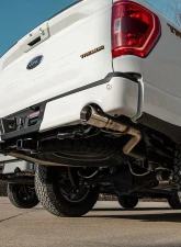 Corsa Performance 3.0" to 2.75" Dual Rear Exit Cat-Back Exhaust System w/4.0" Black PVD Straight Cut Tips Xtreme Sound Level: 22-25 Ford F-150 Tremor 145" Wheel Base                                     - 21183BLK - Image 4