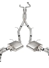 Corsa Performance 3" Cat-Back Exhaust w/Dual Mode Active Exhaust; Corsa Double X-Pipe, Dual Rear Exit w/Twin 4.5" Pro Series Tips 22-25 Cadillac CT5 V Blackwing                                     - 21320 - Image 3