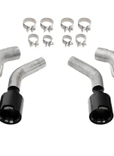 Corsa Performance Quad 4.5" Carbon Fiber Black PVD Tip Kit 16-24 Chevrolet Camaro SS/16-24 Chevrolet Camaro ZL1                                     - 21835CFBLK - Image 4