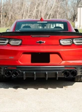 Corsa Performance Quad 4.5" Carbon Fiber Black PVD Tip Kit 16-24 Chevrolet Camaro SS/16-24 Chevrolet Camaro ZL1                                     - 21835CFBLK - Image 4