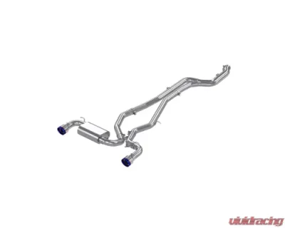 MBRP T304 Stainless Steel 3" Catback Dual Rear Outlet Exhaust System Toyota Supra 3.0 L 2020-204 - S43003BE