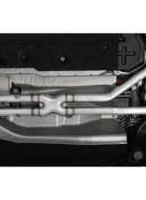 MBRP Aluminized Steel Catback 2.5" Dual Rear Quad Tips Ford Explorer ST | Explorer Platinum | Lincoln Aviator 2020-2025                                     - S5205AL - Image 4