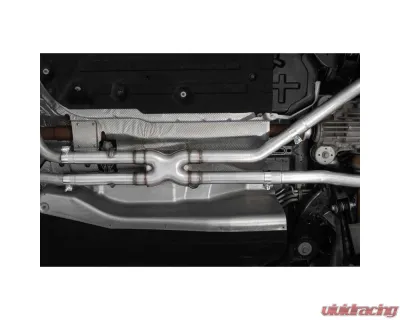 MBRP Aluminized Steel Catback 2.5" Dual Rear Quad Tips Ford Explorer ST | Explorer Platinum | Lincoln Aviator 2020-2025 - S5205AL