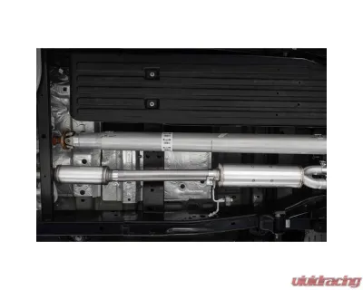 MBRP Aluminized Steel 3" Catback 2.5" Dual Split Rear Exhaust System Ford F-150 2021-2025 - S5215AL