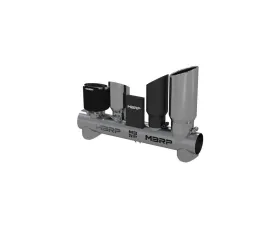 MBRP Exhaust T304 Stainless Steel Tip Display with Various Tips