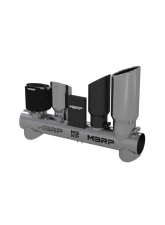 MBRP Exhaust T304 Stainless Steel Tip Display with Various Tips                                     - DS0007 - Image 4