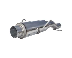 MBRP High-Flow Muffler Assembly T409 Stainless Steel Dodge Ram Cummins 600/610 fits to stock only 2004-2007