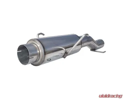 MBRP High-Flow Muffler Assembly T409 Stainless Steel Dodge Ram Cummins 600/610 fits to stock only 2004-2007 - MK96116