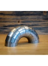 MBRP Exhaust T304SS 3" Diameter, 180 degree, Pie Cut                                     - PC15197 - Image 2