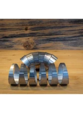 MBRP Exhaust T304SS 2.5" Diameter, 180 degree, Pie Cut                                     - PC15211 - Image 3
