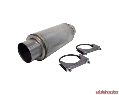 MBRP Universal Muffler Exhaust Resonator 4" Inlet/Outlet Installer Series - R2009