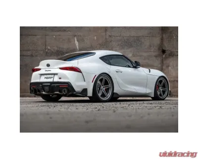 MBRP T304 Stainless Steel 3" Catback Dual Rear w/ Carbon Fiber Tips Exhaust System Toyota Supra 3.0 L 2020-2025 - S43003CF