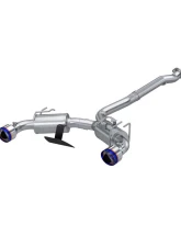 MBRP T304 Stainless Steel 3in Cat-Back Dual Split Rear w/ Burnt End Tips Toyota Corolla GR 1.6L 2023+                                     - S43023BE - Image 4