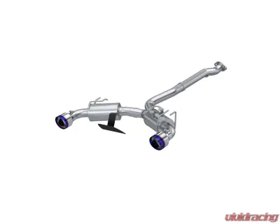 MBRP T304 Stainless Steel 3in Cat-Back Dual Split Rear w/ Burnt End Tips Toyota Corolla GR 1.6L 2023+ - S43023BE