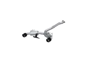 MBRP T304 SS 3in Cat-Back Dual Split Rear w/ Carbon Fiber Tips Toyota Corolla GR 1.6L 2023+