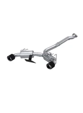 MBRP T304 SS 3in Cat-Back Dual Split Rear w/ Carbon Fiber Tips Toyota Corolla GR 1.6L 2023+                                     - S43023CF - Image 4