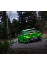 MBRP T304 SS 3in Cat-Back Dual Center Rear w/ Carbon Fiber Tips Toyota Corolla GR 1.6L 2023+                                     - S43033CF - Image 2