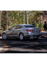 MBRP 3" Dual Split Rear Catback Infiniti Q50 2016-2022                                     - S4405304 - Image 2