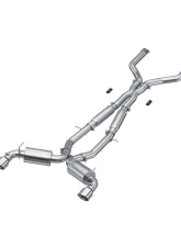 MBRP 3" Dual Split Rear Catback Infiniti Q60 2017-2022                                     - S4406304 - Image 5