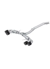 MBRP Armor Pro Stainless Steel 3.5 Inch Catback Dual Split Rear w/ Quad Carbon Tips Nissan GTR 3.8L 2009-2023                                     - S44073CF - Image 4