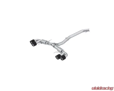 MBRP Armor Pro Stainless Steel 3.5 Inch Catback Dual Split Rear w/ Quad Carbon Tips Nissan GTR 3.8L 2009-2023 - S44073CF