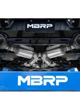 MBRP Armor Pro Stainless Steel 3 Inch Catback Dual Rear Exit w/ 5 Inch OD Tips Nissan Z 3.0L 2023-2024                                     - S4408304 - Image 3
