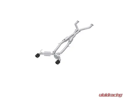 MBRP Armor Pro Stainless Steel 3 Inch Catback Dual Rear Exit w/ 5 Inch OD Carbon Fiber Tip Nissan Z 3.0L 2023-2024 - S44083CF