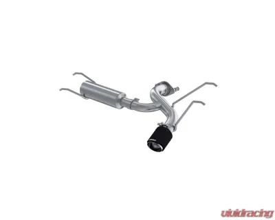 MBRP Exhaust 2.5in Axle-Back, Single Rear, T304, CF, Race. - S44523CF