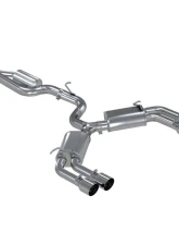 MBRP 3" Catback Dual Rear Pro Series Audi S3 2015-2020                                     - S4601304 - Image 4