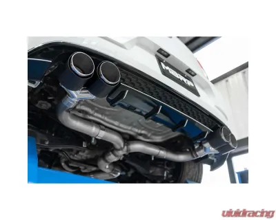 MBRP Pro-Series 3" Catback Single Exit Exhaust w/ Carbon Fiber Tips Volkswagen Golf R 2015-2020 - S46033CF