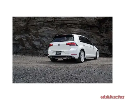 MBRP Pro-Series 3" Catback Single Exit Exhaust w/ Carbon Fiber Tips Volkswagen Golf R 2015-2020 - S46033CF