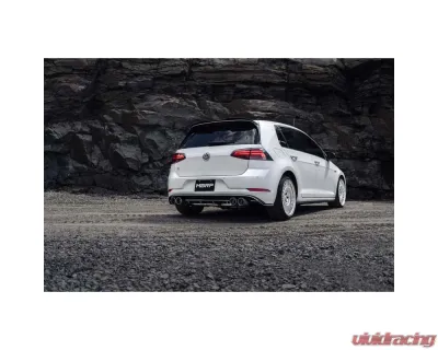 MBRP Pro-Series 3" Catback Single Exit Exhaust w/ Carbon Fiber Tips Volkswagen Golf R 2015-2020 - S46033CF